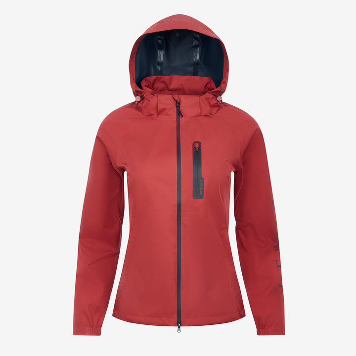 LeMieux Ladies Athena Waterproof Lightweight Jacket - Russet