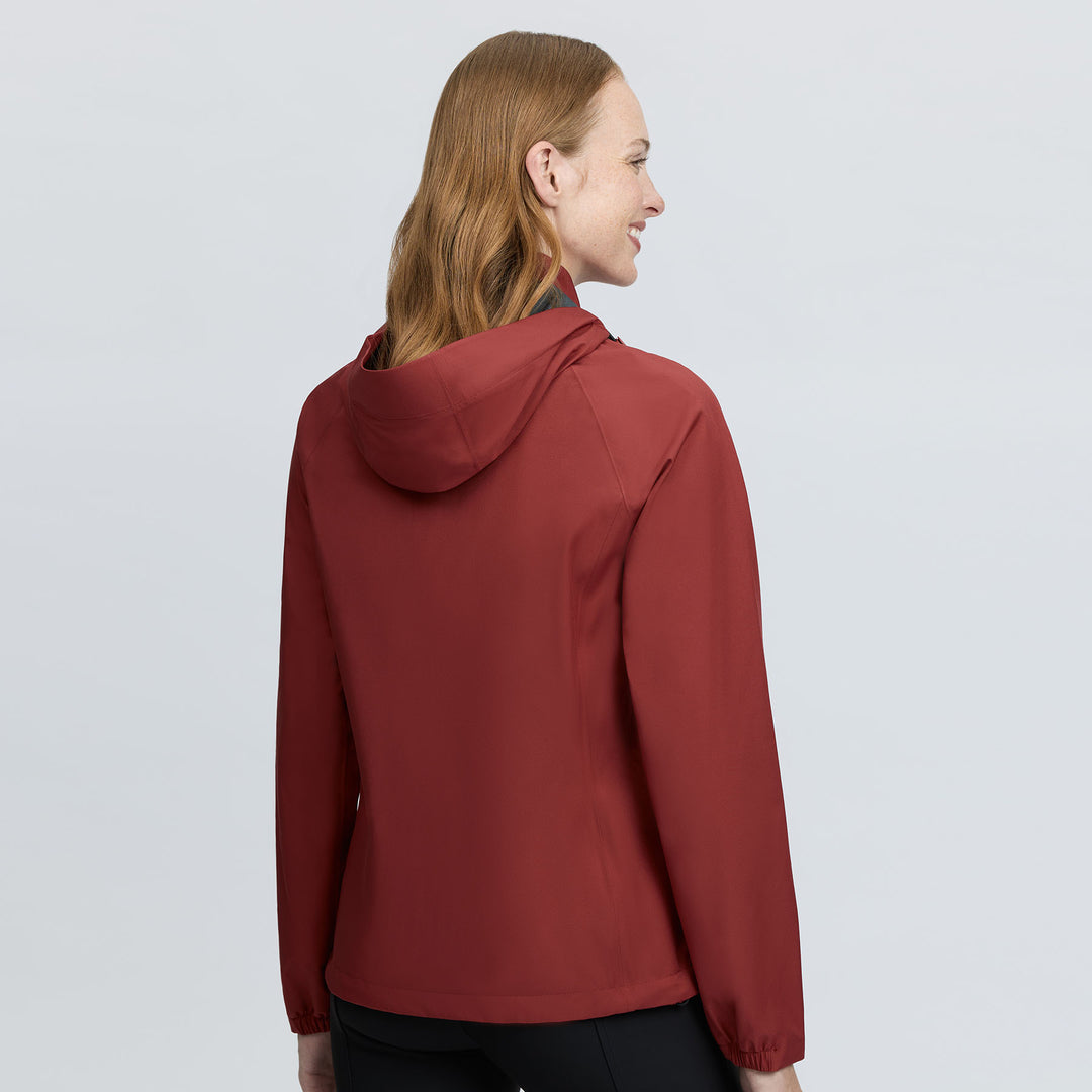 LeMieux Ladies Athena Waterproof Lightweight Jacket - Russet