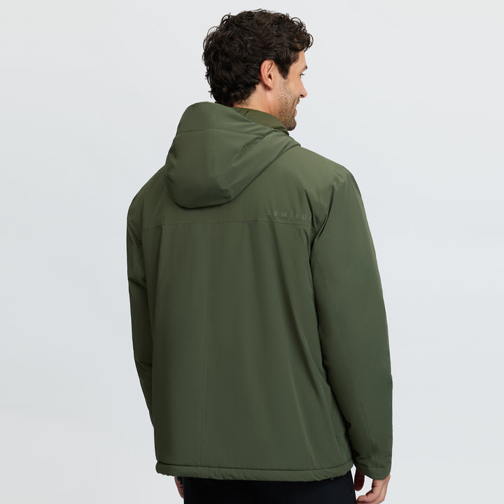 LeMieux Mens Waterproof Anorak - Olive