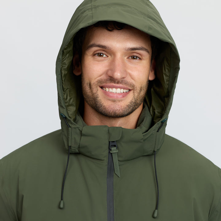 LeMieux Mens Waterproof Anorak - Olive