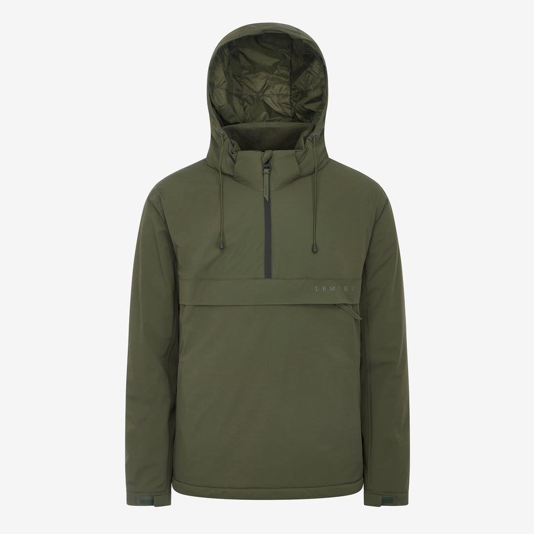 LeMieux Mens Waterproof Anorak - Olive