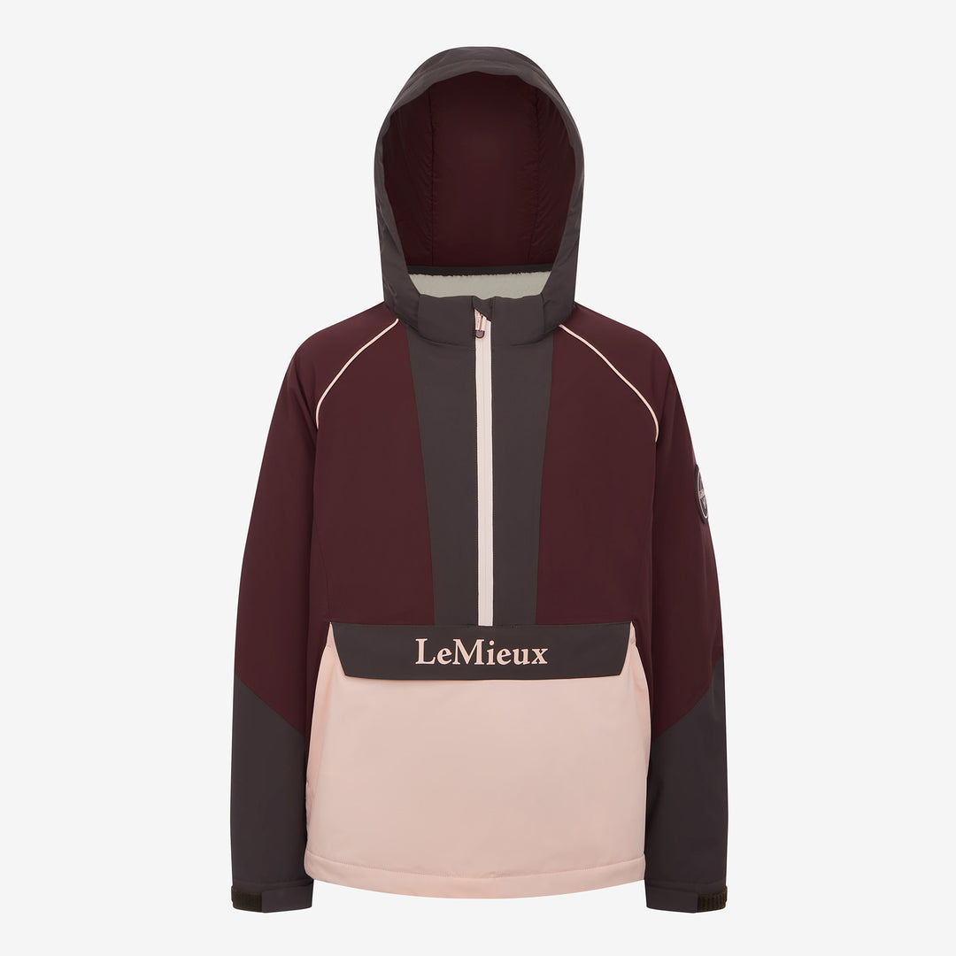 LeMieux Young Rider Bailey Waterproof Anorak - Bramble
