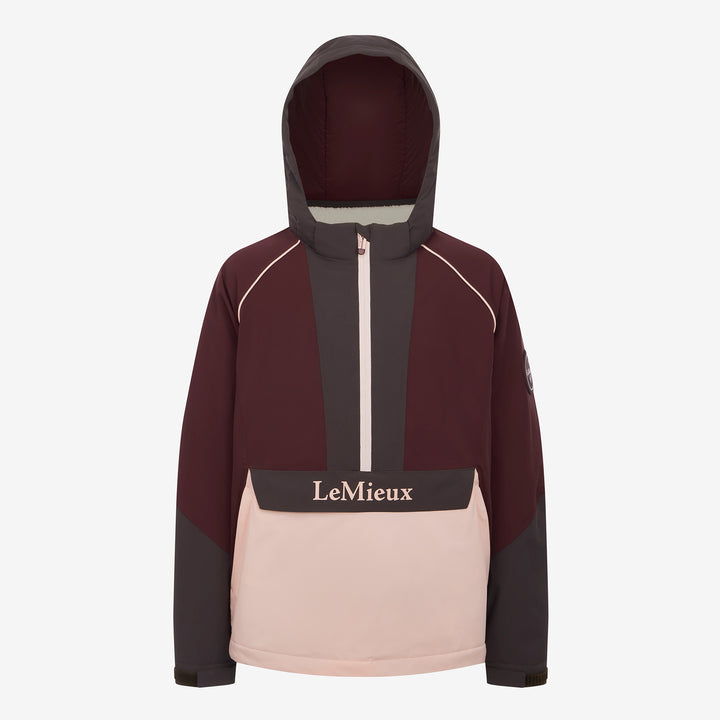 LeMieux Young Rider Bailey Waterproof Anorak - Bramble