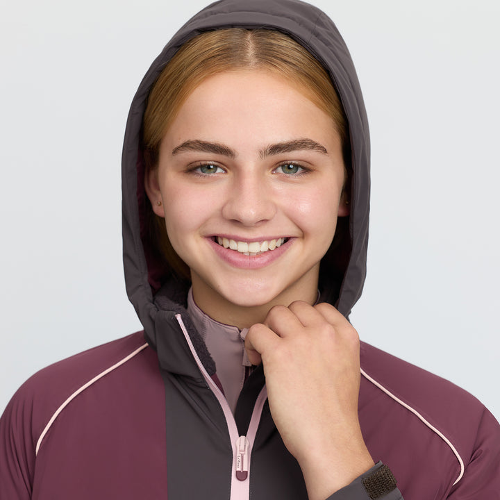 LeMieux Young Rider Bailey Waterproof Anorak - Bramble