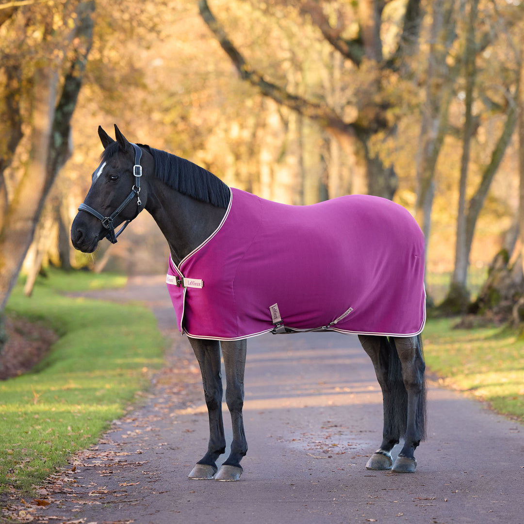 LeMieux Arika Jersey-Tek Fleece - Blackberry