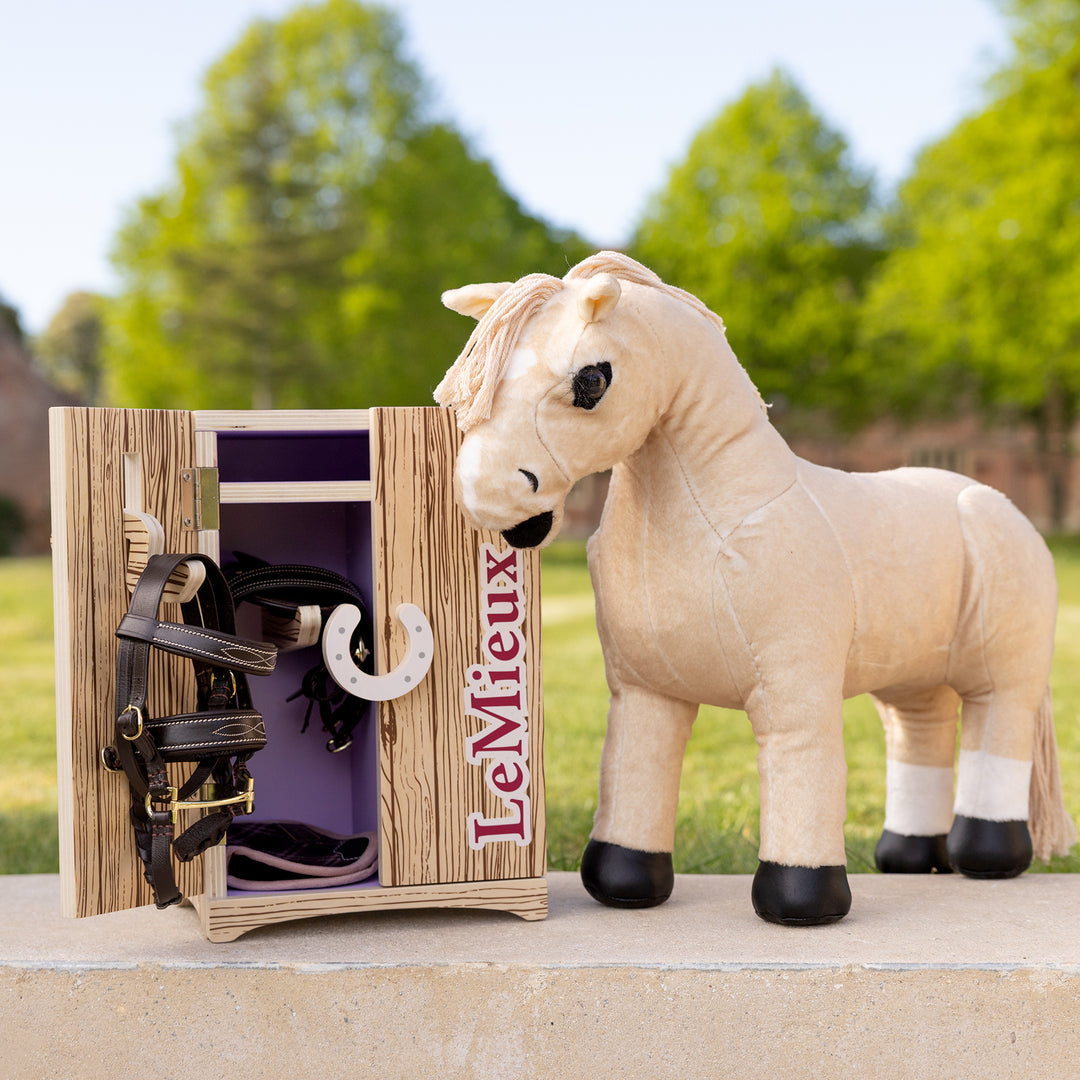 LeMieux Toy Pony Tack Locker Wooden