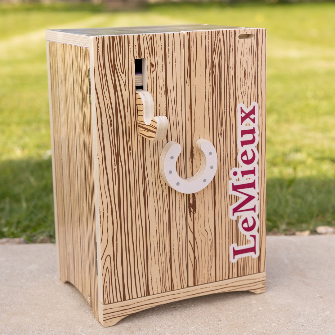 LeMieux Toy Pony Tack Locker Wooden