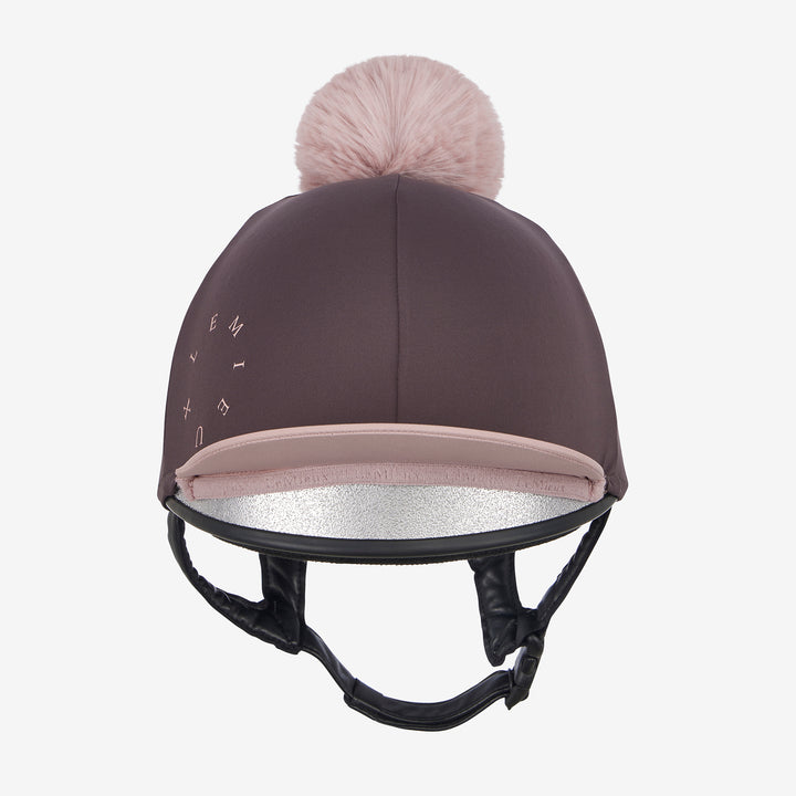 LeMieux Classique Pom Hat Silk - Cocoa