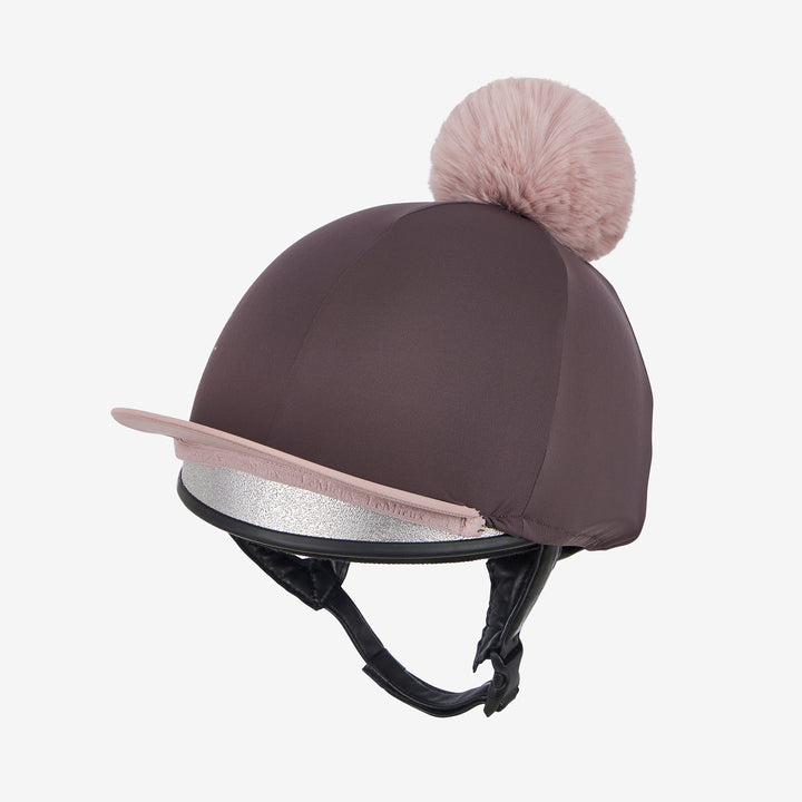 LeMieux Classique Pom Hat Silk - Cocoa