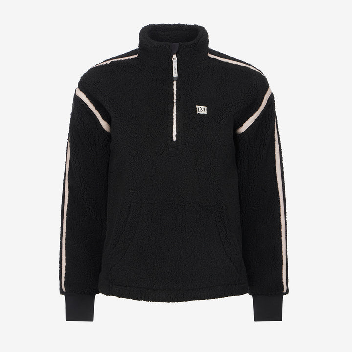 LeMieux Ladies Avery Teddy Quarter Zip Fleece - Black