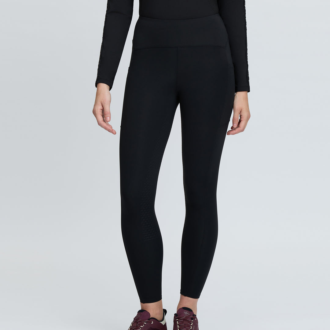 LeMieux Ladies Natalie Brushed Pull On - Black