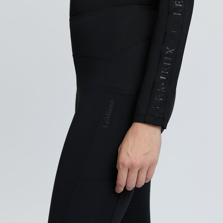 LeMieux Ladies Natalie Brushed Pull On - Black