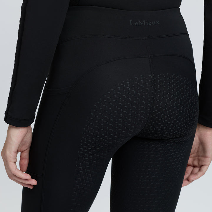 LeMieux Ladies Natalie Brushed Pull On - Black