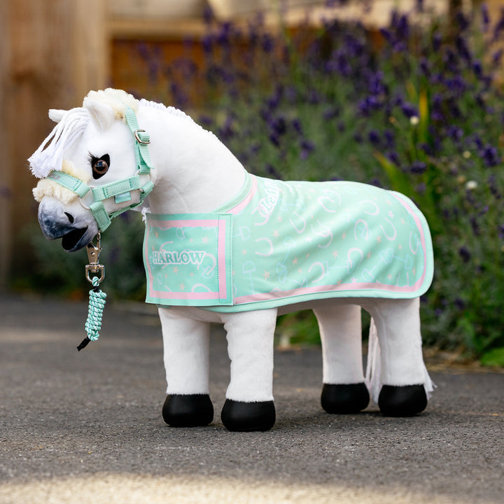 LeMieux Harlow Toy Pony Printed Rug - Softmint