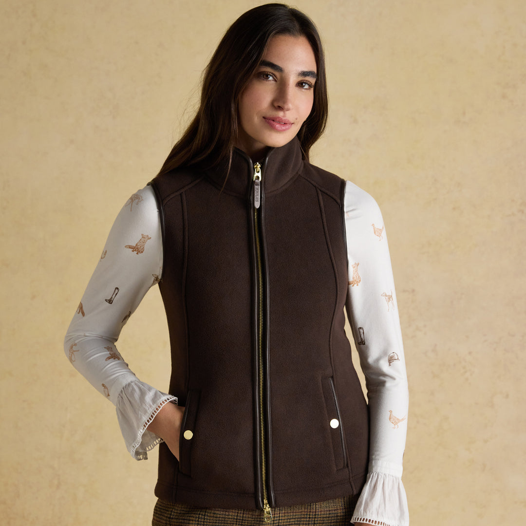 Joules Ladies Heritage Fleece Gilet
