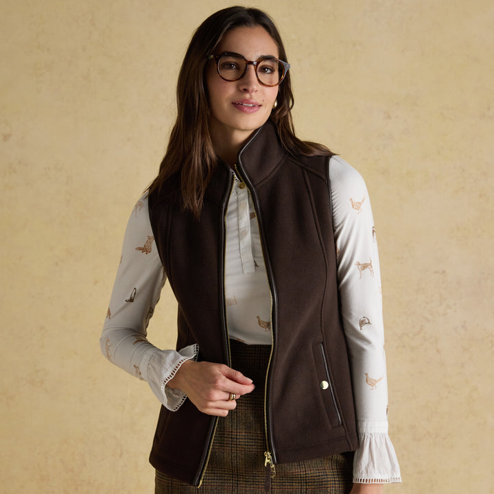 Joules Ladies Heritage Fleece Gilet