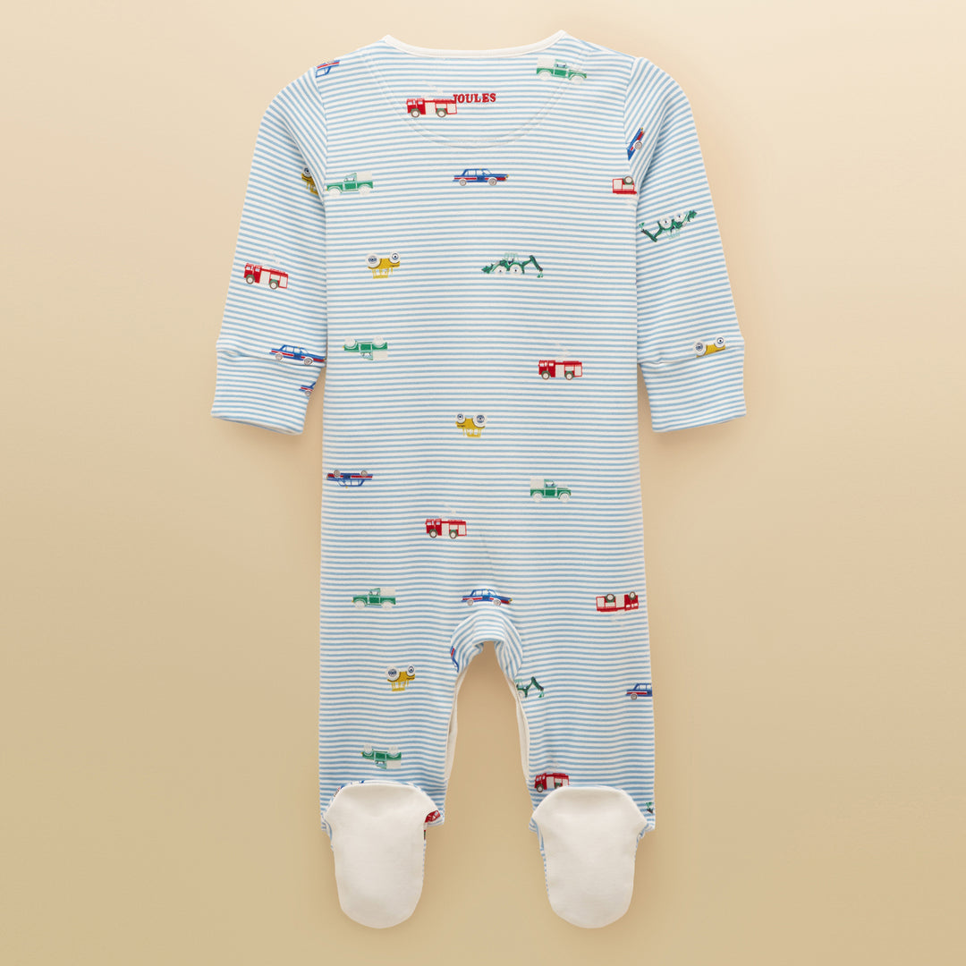 Joules Baby Boy Razamataz Printed Babygrow