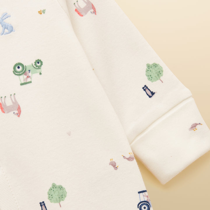 Joules Baby Boy Razamataz Printed Babygrow