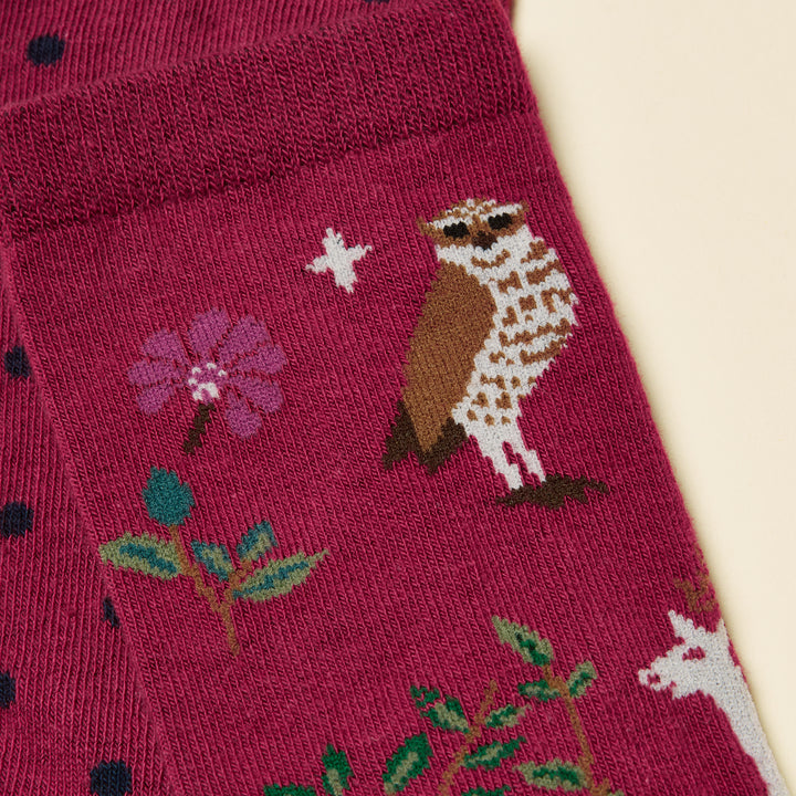 Joules Ladies Everyday 2 Pack Socks