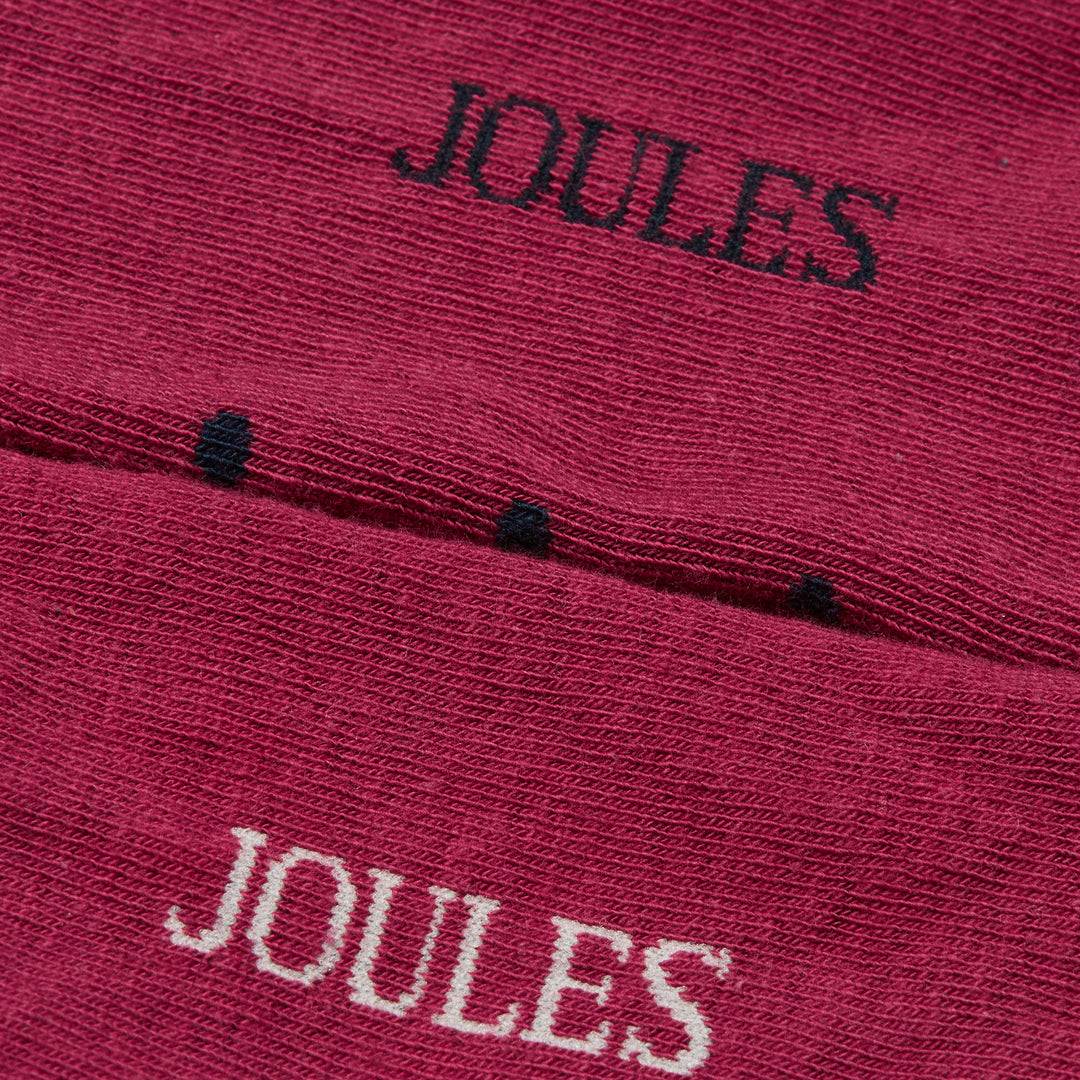 Joules Ladies Everyday 2 Pack Socks