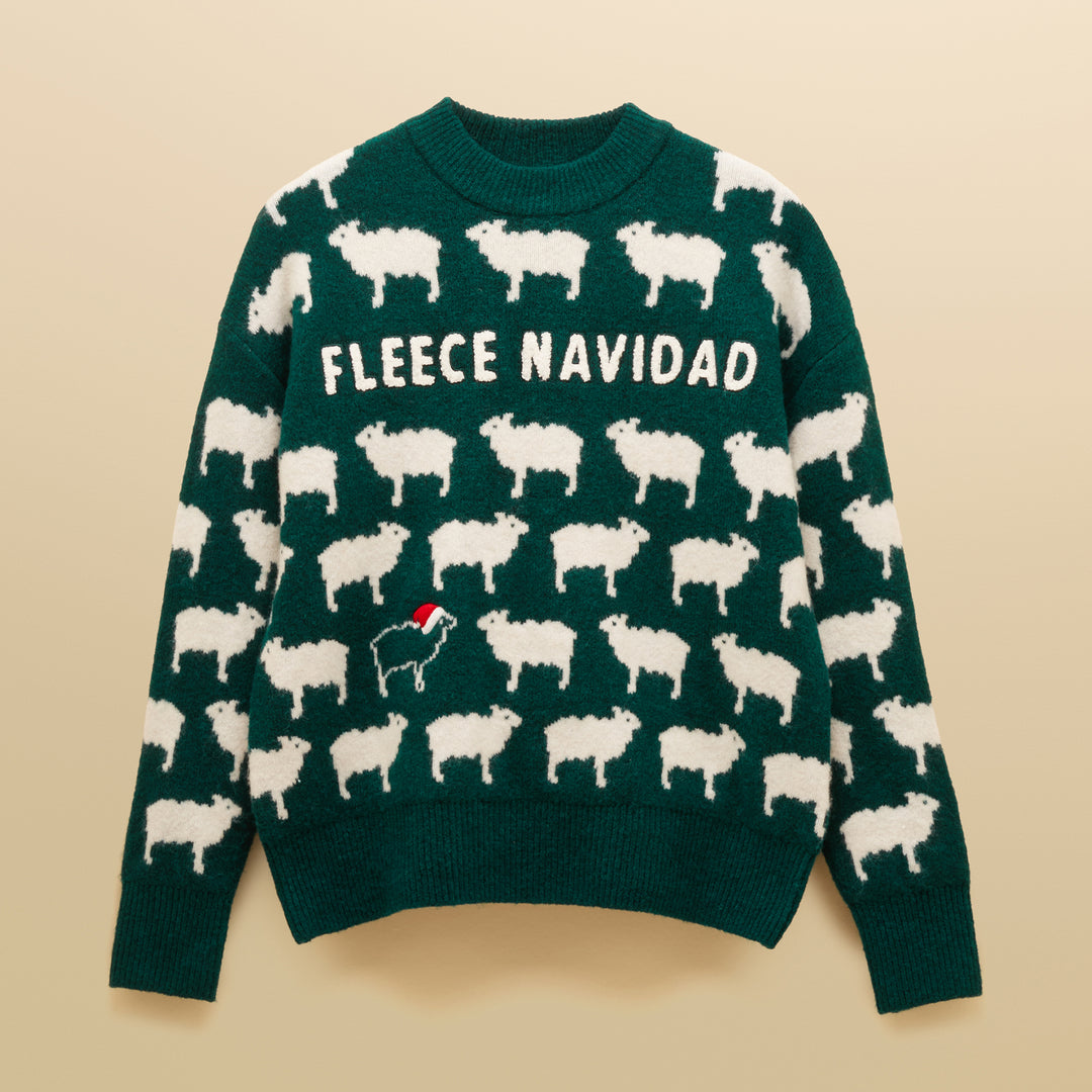Joules Ladies Fleece Navidad Jumper