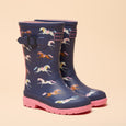 Joules Girls Junior Welly Print