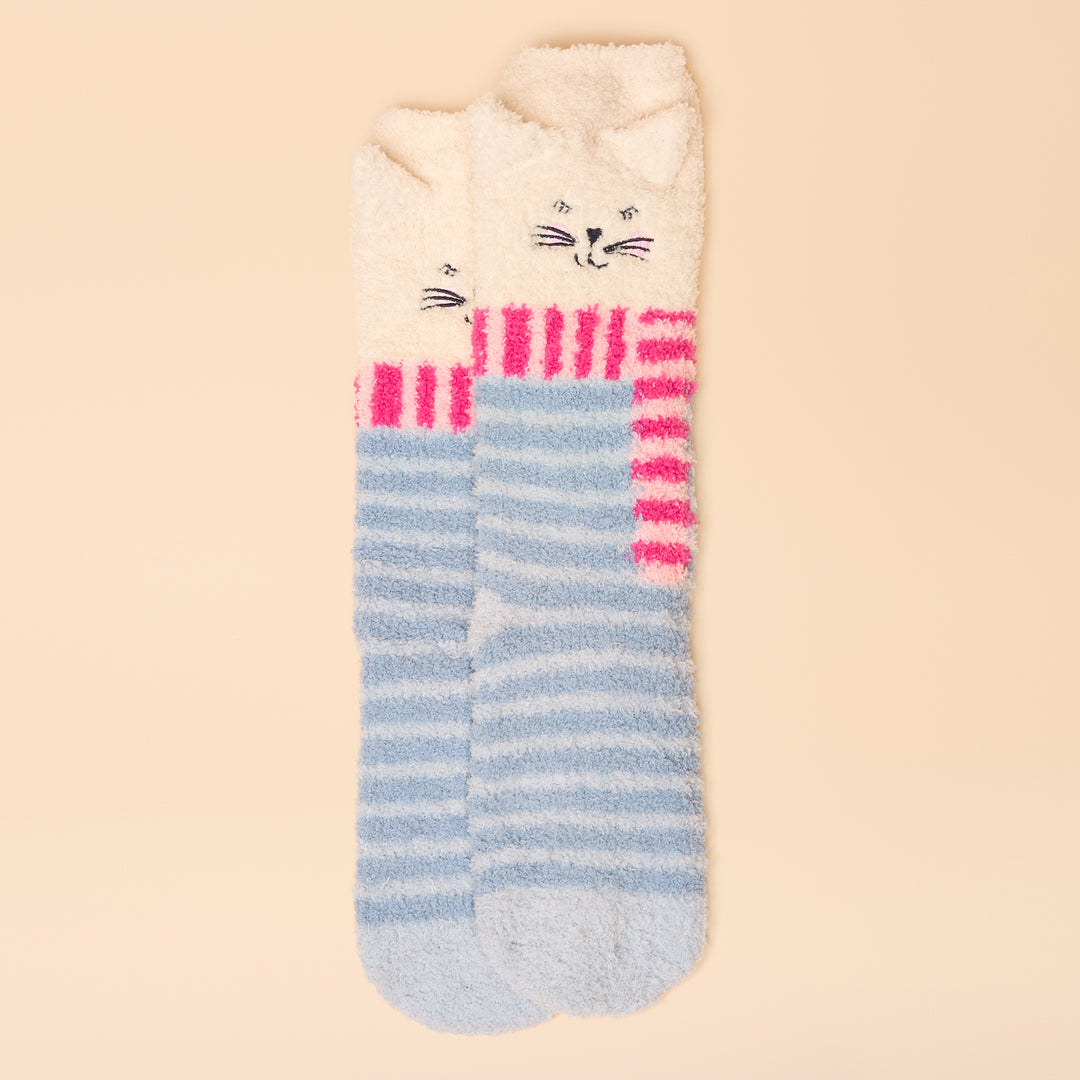Joules Girls Fluffy Socks