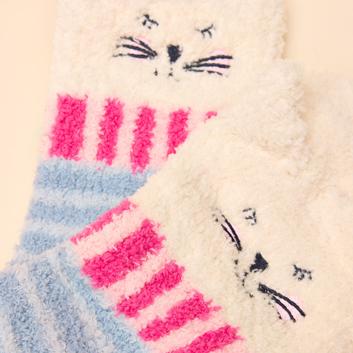 Joules Girls Fluffy Socks