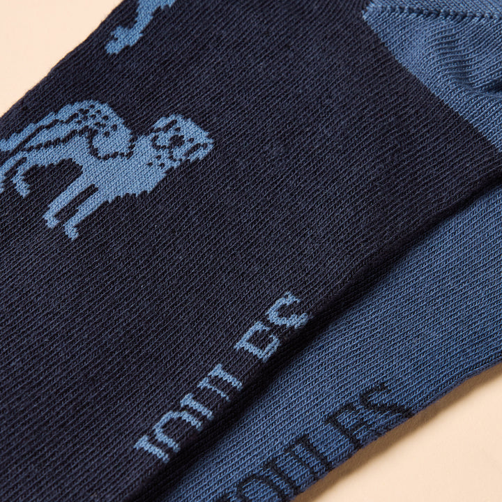 Joules Mens Kinsbury Two Pack Socks