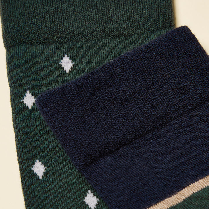 Joules Mens Kinsbury Two Pack Socks