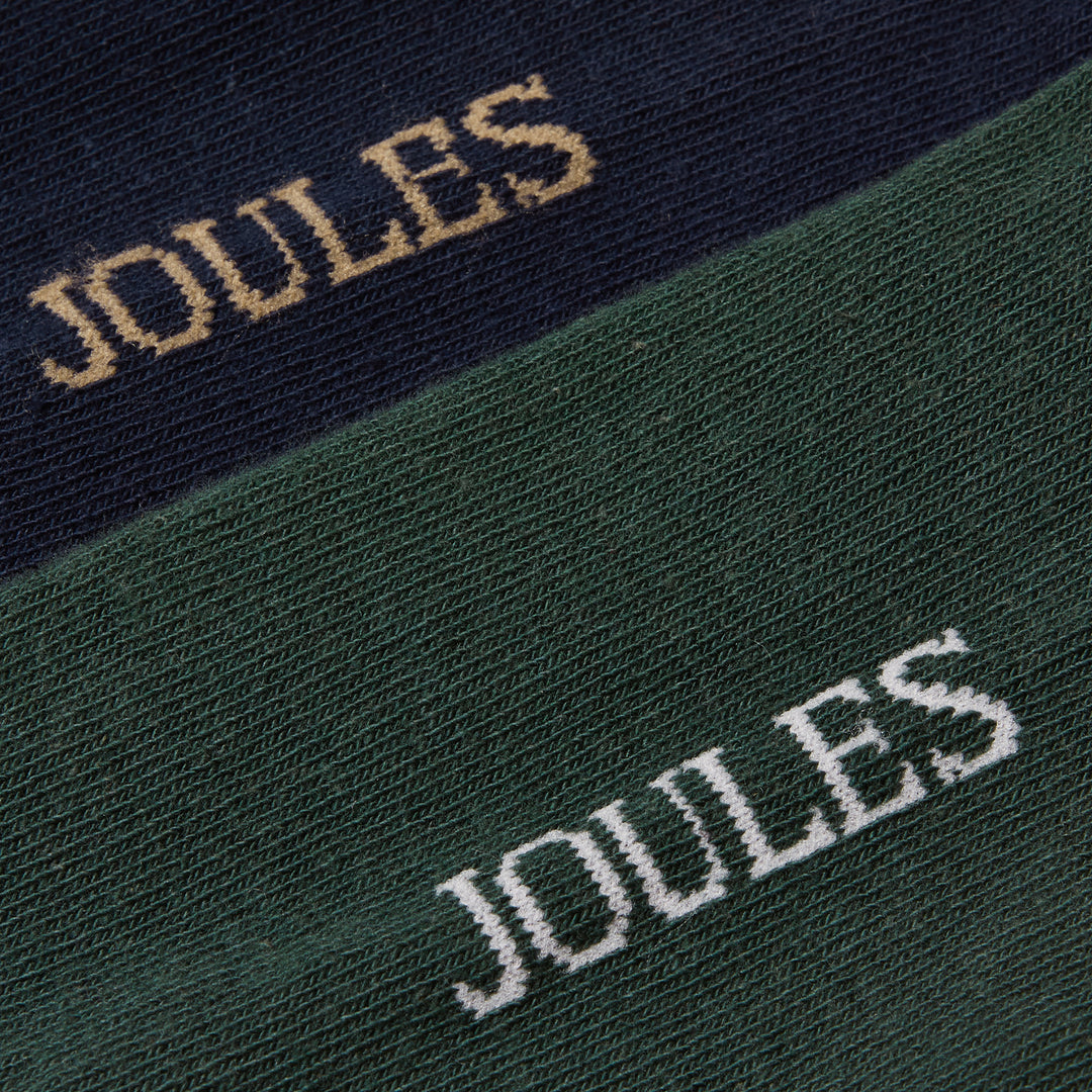 Joules Mens Kinsbury Two Pack Socks
