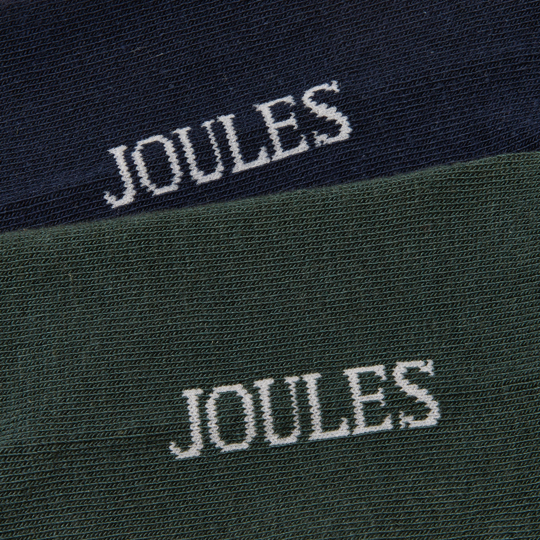 Joules Mens Kinsbury Two Pack Socks