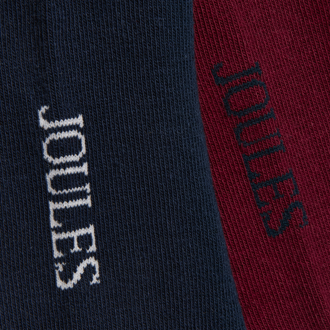 Joules Mens Kinsbury Two Pack Socks