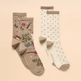 Joules Ladies Everyday 2 Pack Socks