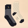 Joules Ladies Everyday 2 Pack Socks