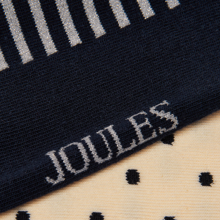 Joules Ladies Everyday 2 Pack Socks