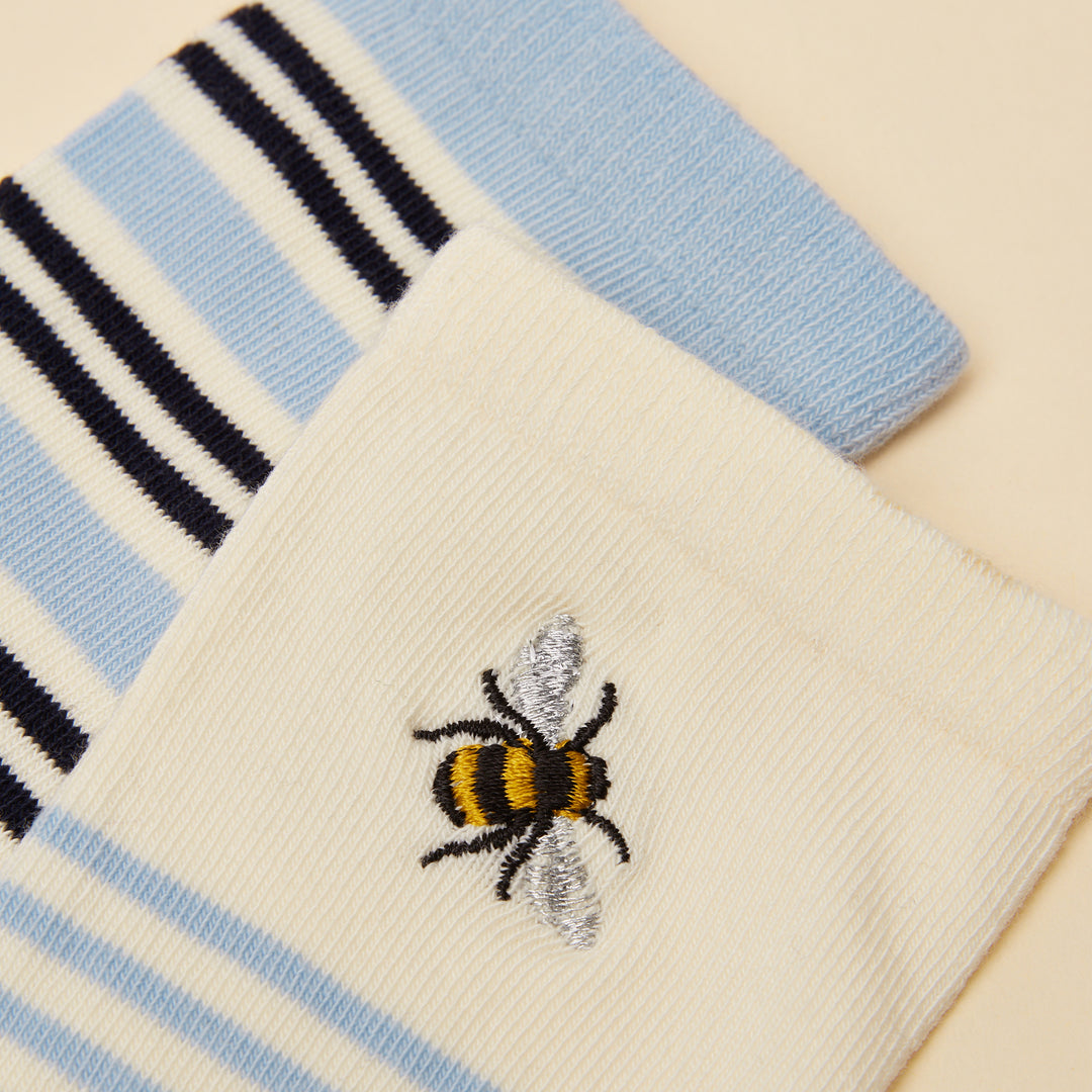 Joules Ladies Everyday 2 Pack Socks