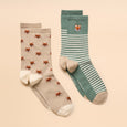 Joules Ladies Everyday 2 Pack Socks
