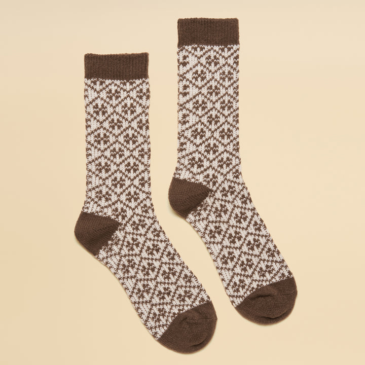 Joules Ladies Cosy Geo Socks