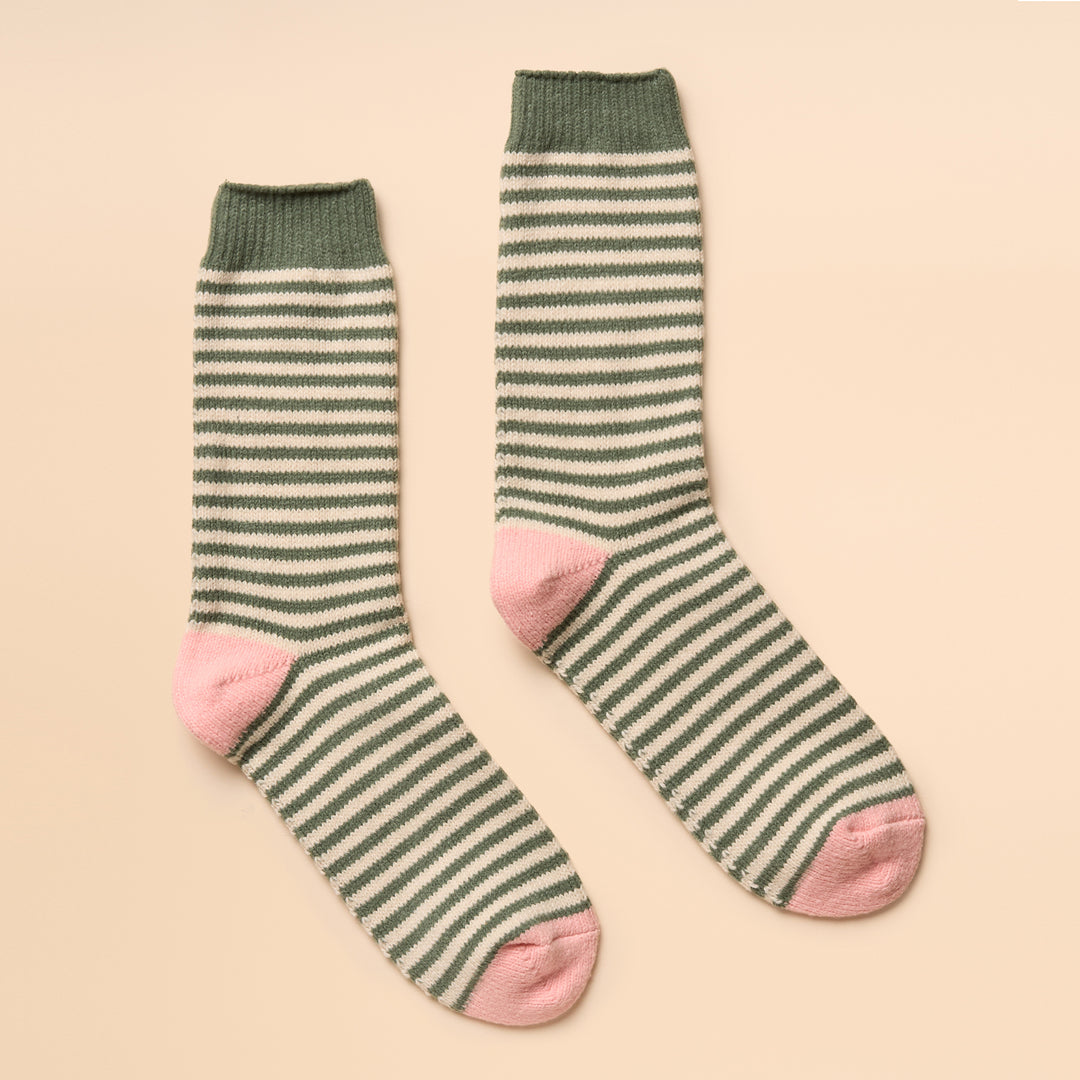 Joules Ladies Cosy Stripe Socks