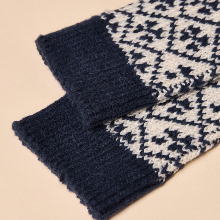 Joules Ladies Cosy Geo Socks