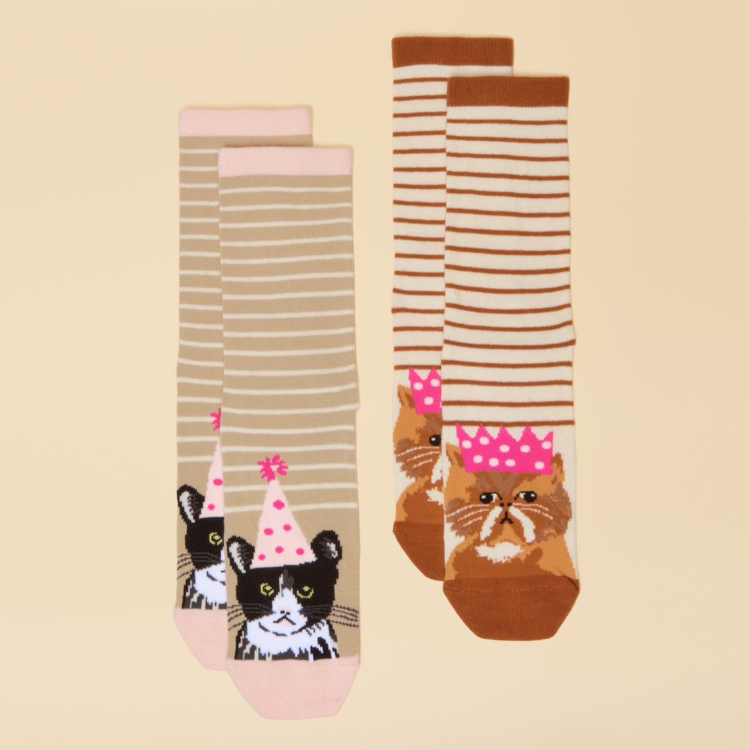 Joules Ladies Everyday 2 Pack Socks