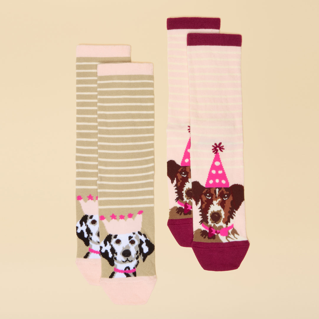 Joules Ladies Everyday 2 Pack Socks