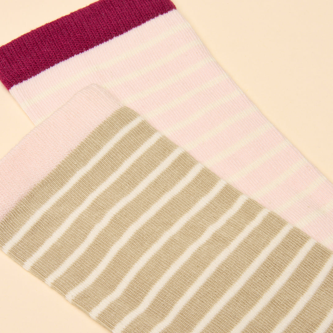 Joules Ladies Everyday 2 Pack Socks