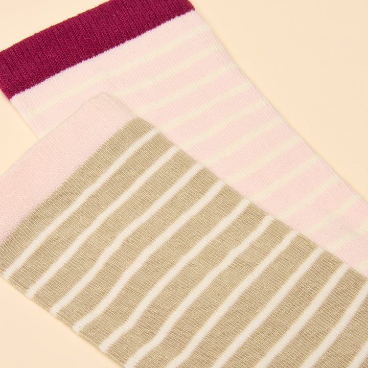 Joules Ladies Everyday 2 Pack Socks