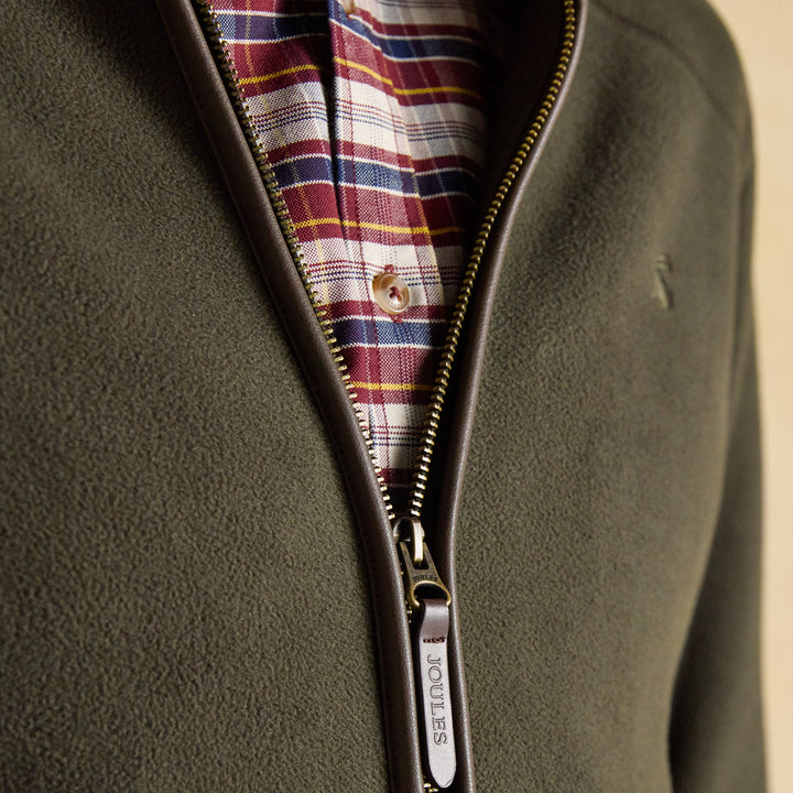 Joules Mens Heritage Full Zip Fleece