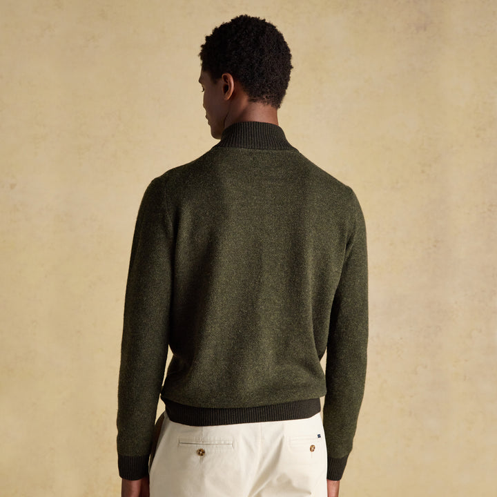 Joules Mens Highland Button 1/4 Zip Jumper