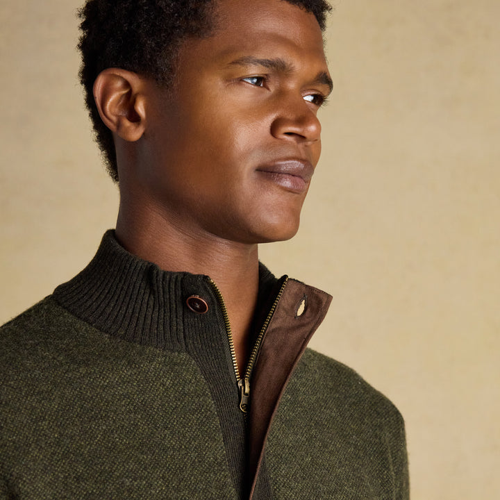 Joules Mens Highland Button 1/4 Zip Jumper