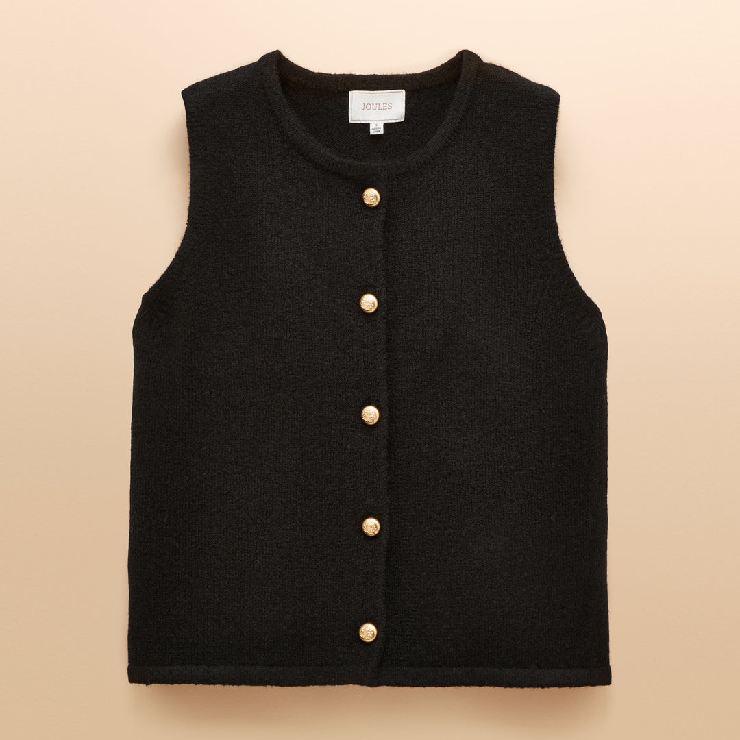 Joules Ladies Holly Button Tank Top