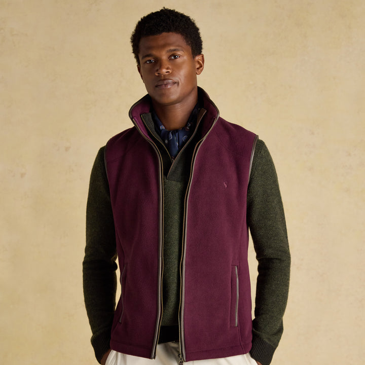 Joules Mens Heritage Fleece Gilet